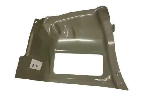 ส่วนต่อขยายแผงด้านนอกด้านขวาของ Tesla 1522163-S0-A เหล็กสีดำ