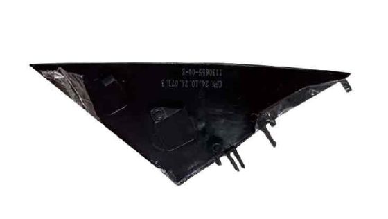 ฝาครอบเสา A ด้านขวา Tesla Model 3 ปี 2017-2023 พลาสติก ABS สีดำ