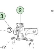 Tesla Model Y มือขวา Liftgate Hinge Assembly 1500495-00-C