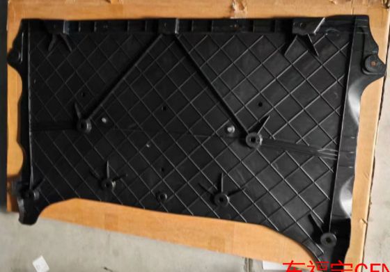 แผงกันลมด้านหน้าสีดำสำหรับ Tesla Model S/X 2021 พลาสติก ABS