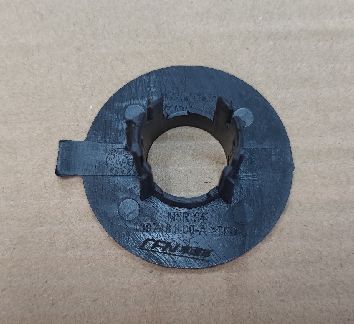 เทสล่า โมเดล เอส หน้า แบมเปอร์ ซันเซอร์จอดรถ หมุน 2015-2021 สีดํา พลาสติก