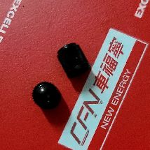 ฝาครอบกันฝุ่น TPMS สำหรับ Tesla Model 3/Y/X/S - ฝาครอบวาล์วลมพลาสติกสีดำ