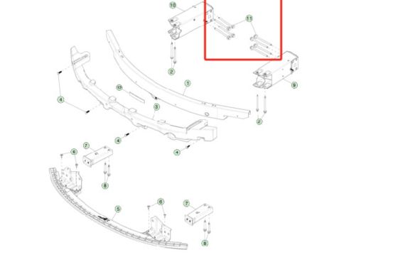 M10-1.5X157 HF Bolt สําหรับ Tesla Model 3/Y - 1120775-00-A