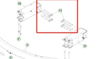 M10-1.5X157 HF Bolt สําหรับ Tesla Model 3/Y 1120775-00-A 1200MPa
