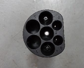 อะแดปเตอร์ AC Tesla Type 2 สำหรับ Model 3/X/S/Y 7.4kW-22kW EU Charging