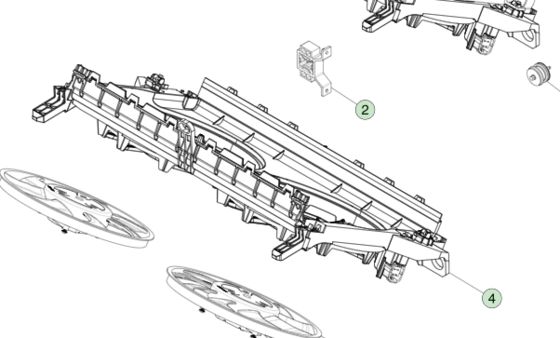 Tesla Model S/X พัดลมเย็นและชุดผ้าคลุม 1754791-00-A 12V 3KG