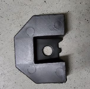 เหล็กยึดกันชนหลัง Tesla Model S 2021+ ด้านซ้าย (LH) ขนาด 130 มม. x 35 มม.