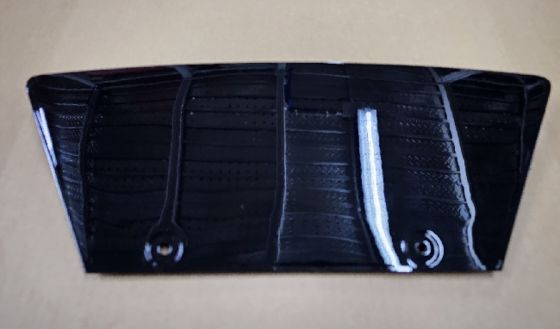 เทสล่า โมเดล เอส แบมเปอร์หลัง ถัก ผ้าคลุม 52x25x6cm ABS พลาสติก