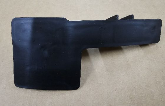 เทสล่า โมเดล เอ็กซ์ 2021 ตัวถือไฟหมอกซ้าย ขนาด 18x9x5cm สีดํา ABS