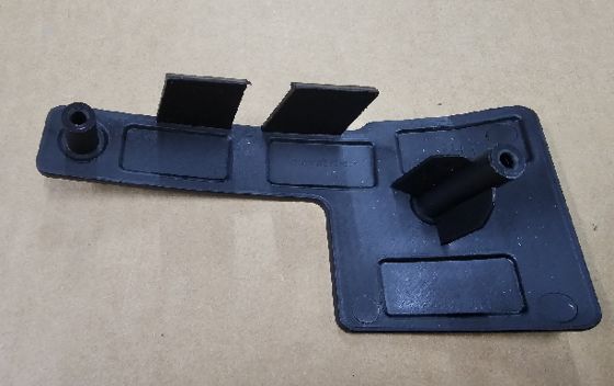 เทสล่า โมเดล เอ็กซ์ 2021 ตัวถือไฟหมอกซ้าย ขนาด 18x9x5cm สีดํา ABS